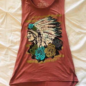 Indian chief tank top.